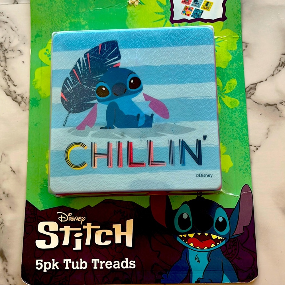 Bath tub treads, Stitch